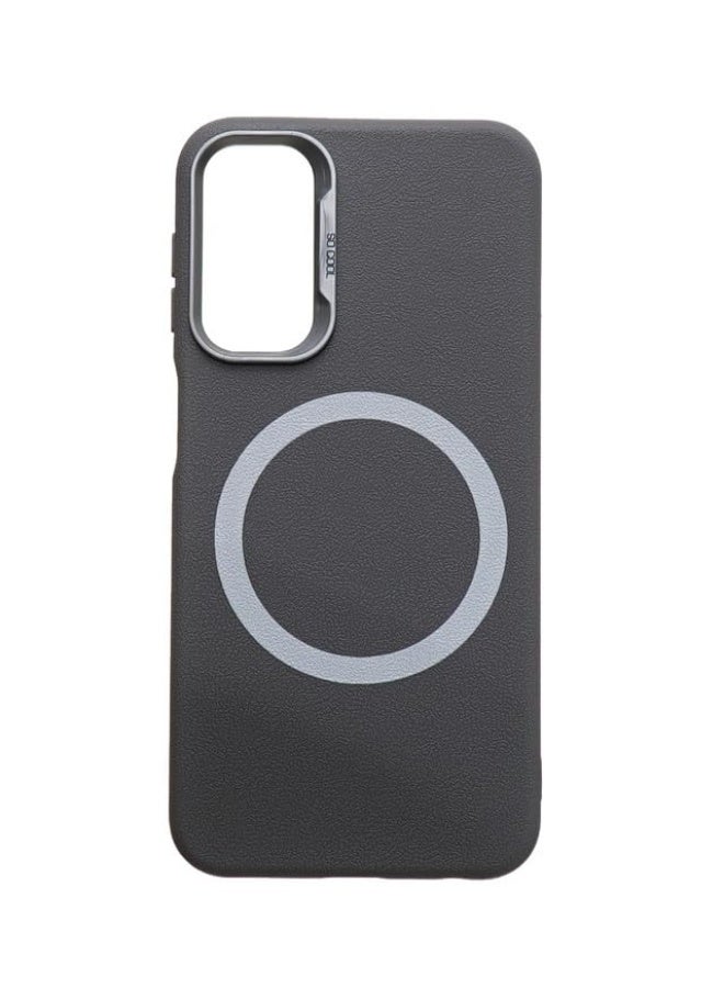 Plastic Back Cover For Samsung Galaxy A24, Grey - Image 1