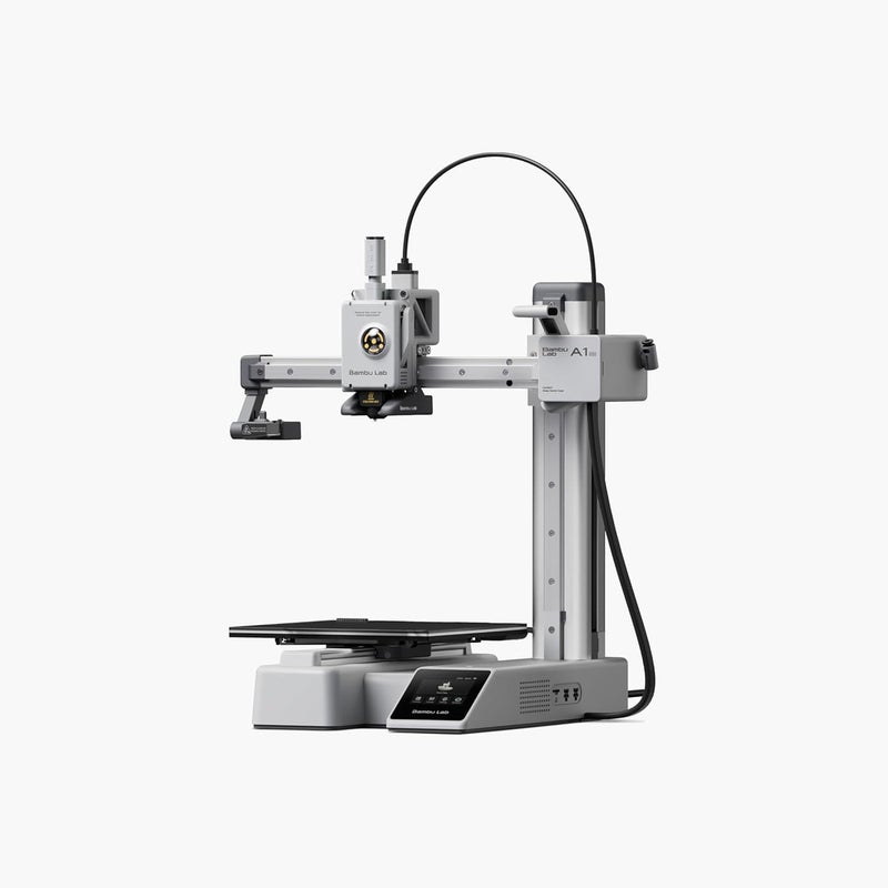 Bambu Lab A1 mini Combo · Multi-Color Printing · Active Flow Rate Compensation · Full Auto Calibration · Plug-N-Play · Active Motor Noise Cancelling · Bed Slinger Multi-Color - Image 1