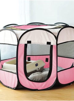Kidle Folding Pet Tent Dog Cage Cat Playpen Dogs Kennel Cat Tent Puppy Sleep Fence 73*73*43cm  - Image 2