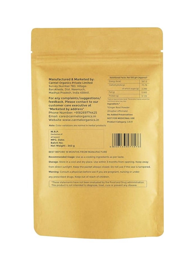 CARMEL ORGANICS Carmel Organics Ginger Root Powder 340G  - Image 2