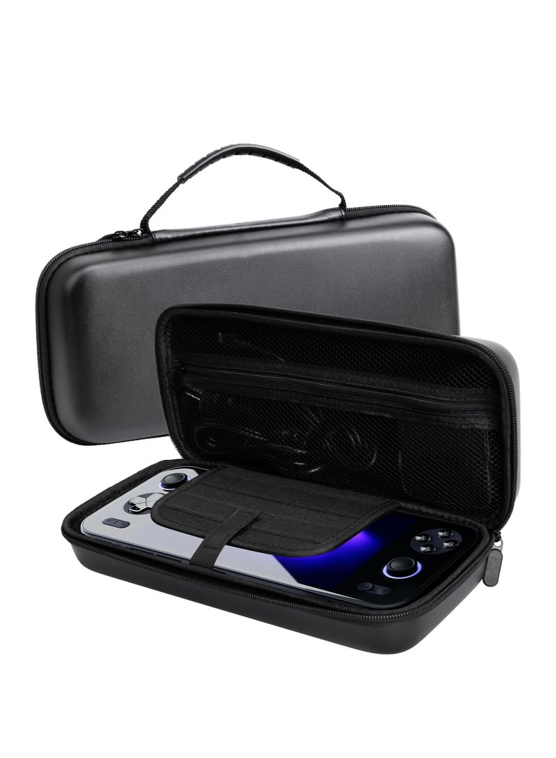 PU Leather Protective Case Bag for AYANEO Pocket S Handheld Portable Gaming Console (Black)  - Image 1