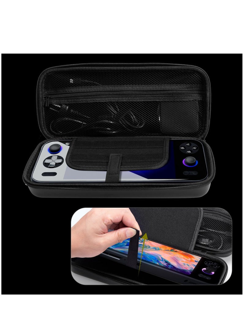 PU Leather Protective Case Bag for AYANEO Pocket S Handheld Portable Gaming Console (Black)  - Image 3