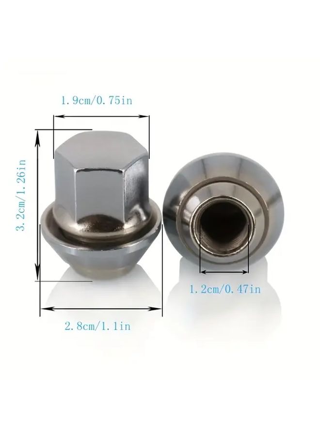 M12x1 5 Wheel Hub Caps 5 Boxes Pack Old Model Car Tire Nut Set - Image 2
