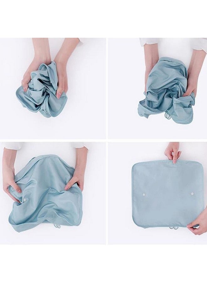 TAGUDA Cotton Travel Organizer 7 In 1 Travel Laundry Cosmetics Luggage Packing Organizers Set Makeup Bags Organizer Packing Cubes With Shoe Bag For Travel, Multicolor - Image 5