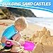 Amarlozn 16 Jumbo Beach Sand Shovels Toys for Kids Pink Gardening Tool Kits Sturdy Long Wooden Spade for Sand Snow Digging ABS Plastic Scoops Gift for Summer Winter Camping Backyard Planting 3PCS - Image 4