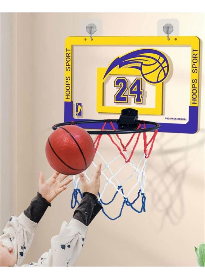 هومستر الرياضة صغيرة حلقات كرة السلة, الداخلية فوق الباب صغيرة حلقة ومجموعات كرة السلة, ملحقات اللعبة المثالية لغرفة النوم, مكتب - Image 2