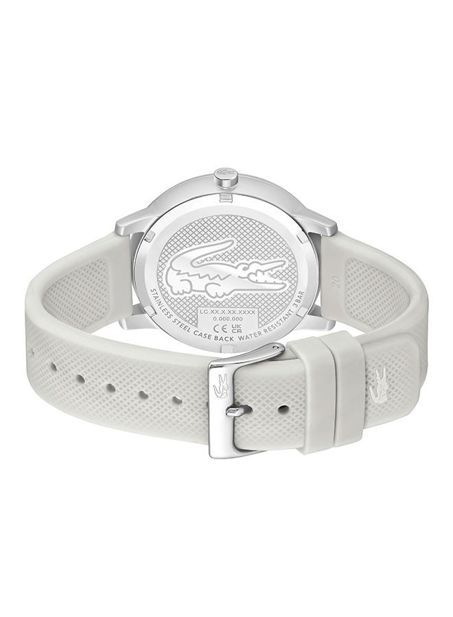 LACOSTE Men Analog Round Shape Silicone Wrist Watch 42 mm - Image 3