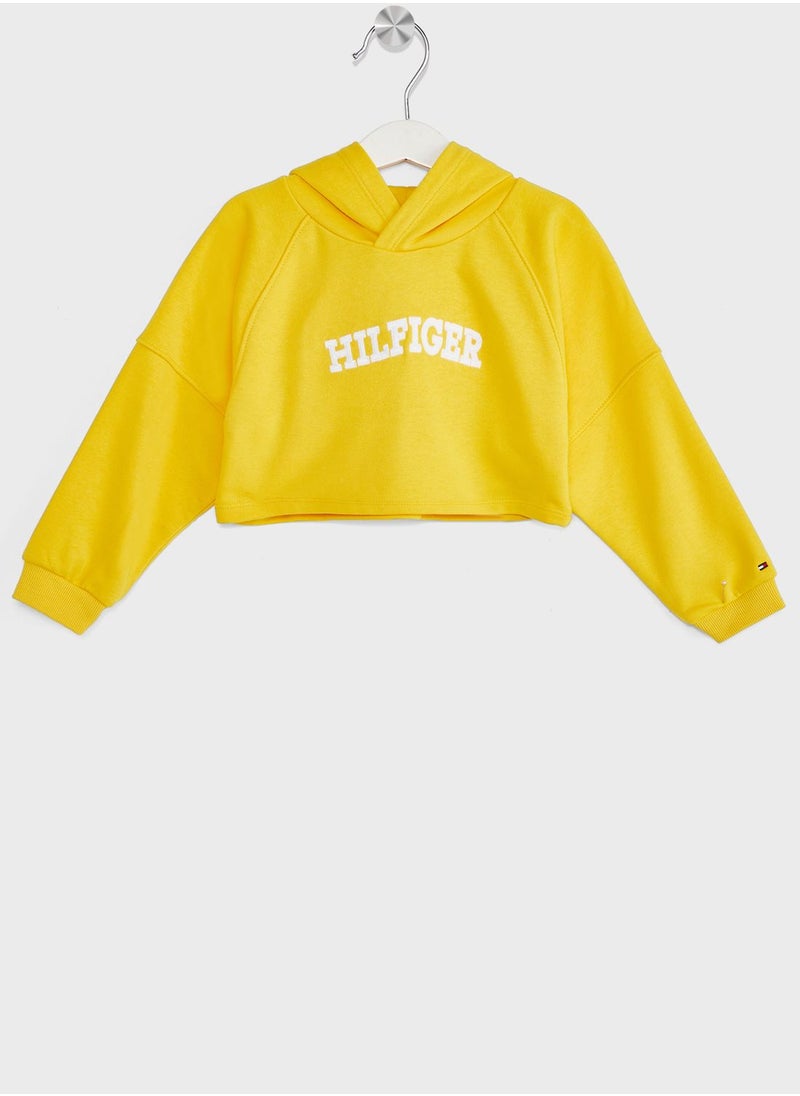 TOMMY HILFIGER - Kids Logo Hoodie - Image 1