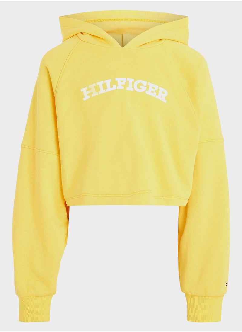 TOMMY HILFIGER - Kids Logo Hoodie - Image 1