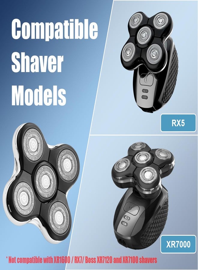 DODAER Shaver Replacment Heads Compatible with Remington Balder Pro XR7000 Head Shaver (1 Pack - Image 5