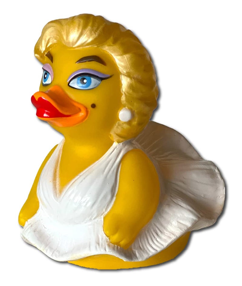 CelebriDucks - Pond Bombshell - Floating Rubber Ducks - Collectible Bath Toy Gift for Kids & Adults of All Ages - Image 4