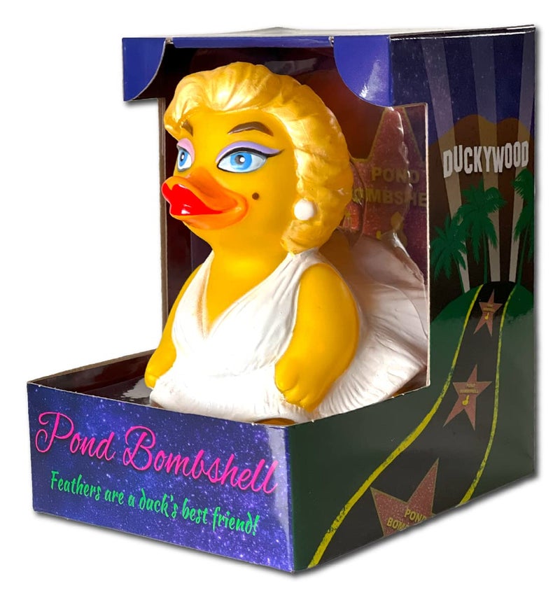 CelebriDucks - Pond Bombshell - Floating Rubber Ducks - Collectible Bath Toy Gift for Kids & Adults of All Ages - Image 3