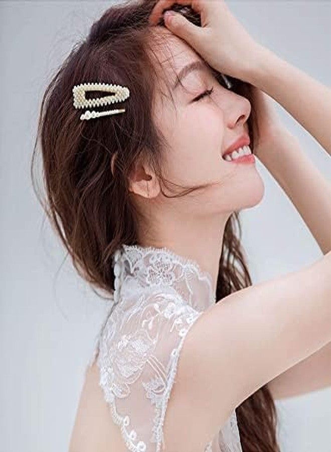 KARDIFF 13Pcs Korean Style Hair Clips for Women and Girls Bobby Pins Flower Hair Pins Handmade Metal Hair Barrettes Cute Fancy Hair Clips Gold Side Clips Hair Accessories - Image 4
