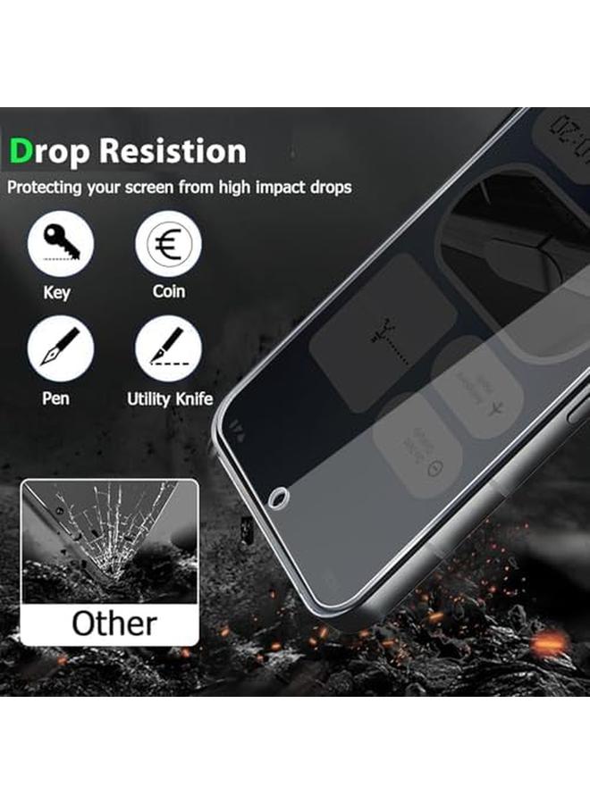 erorex 2 Pcs Compatible With Nothing Phone 2A Privacy Screen Protector Tempered Glass Film Anti Spy 9H Hardness Anti Scratch Bubble Free - Image 3