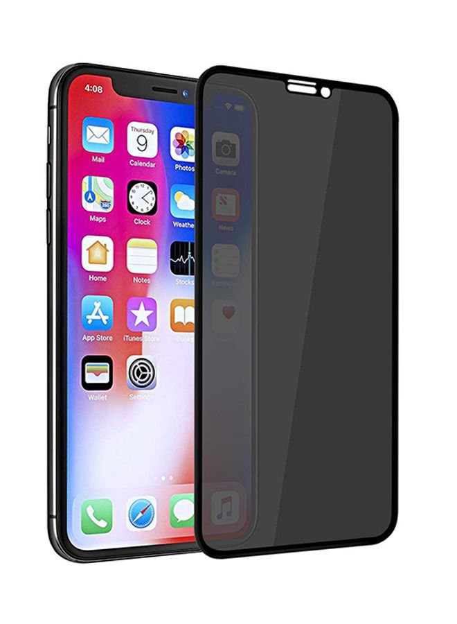 shAyzee Real Series 3D Full Screen Privacy Tempered Glass For Apple iPhone XS Max And iPhone 11 Pro Max Black - Image 2