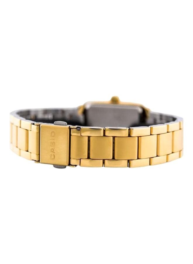 CASIO Women Water Resistant Analog Watch LTP-1165N-9CRDF - 21 mm - Gold - Image 5