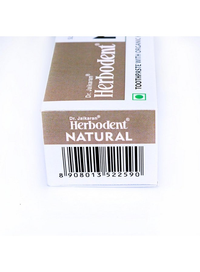 Herbodent ® Natural Toothpaste - 3.53 Oz Pack Of 2 | Less Foaming, Works Amazing | Sls Free | Fluoride Free | Herbal Toothpaste With Neem, Clove & More Herbs - Image 5