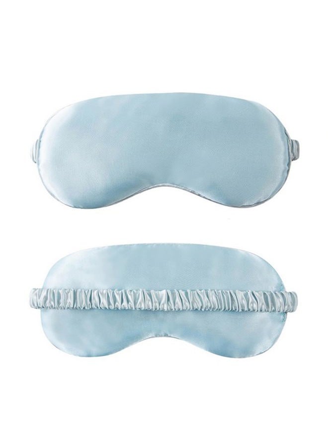 LMGERBUD Blue Eye Mask for Sleeping,Soft and Comfortable Fabric, Eye Shade Cover for Travel Nap - Image 1