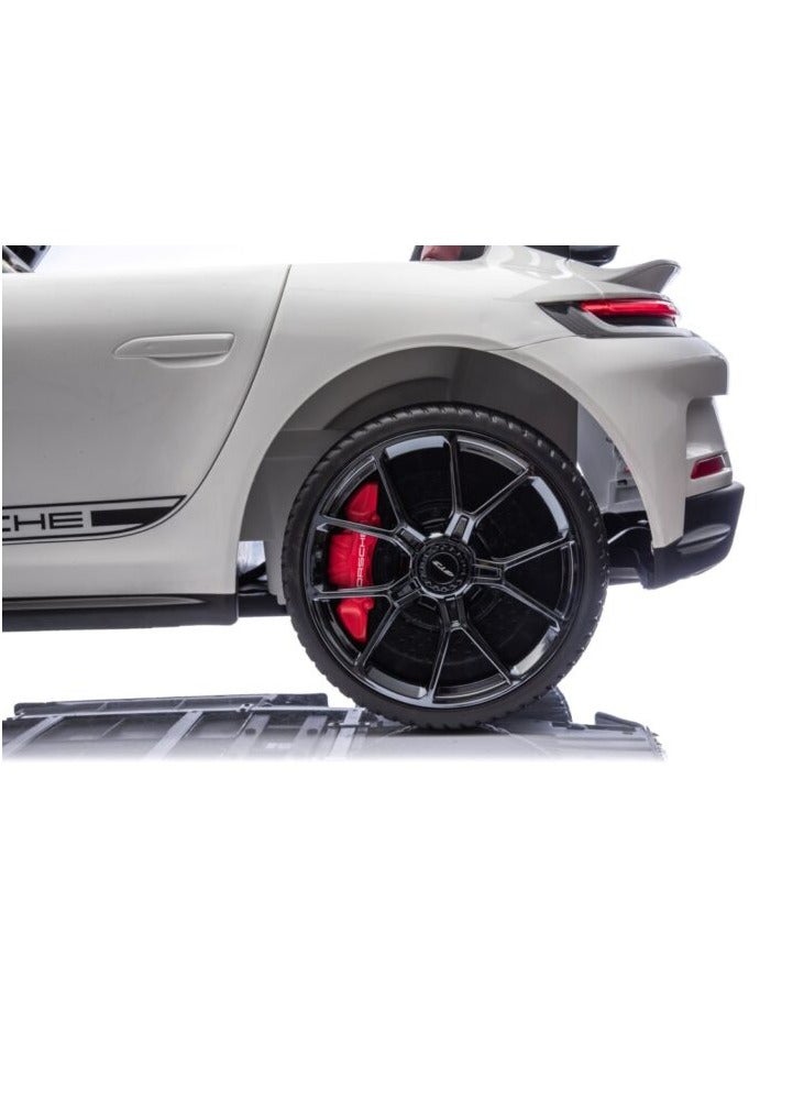 Porsche 911 Ride On 12V 4M White DK-P911 - Image 2