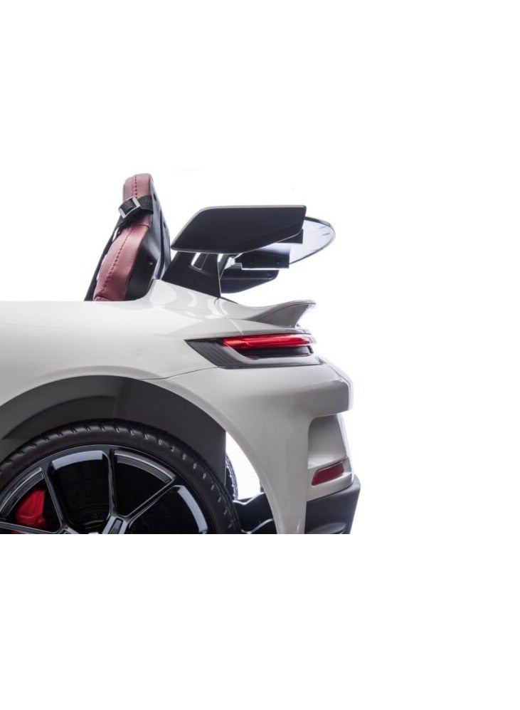 Porsche 911 Ride On 12V 4M White DK-P911 - Image 3