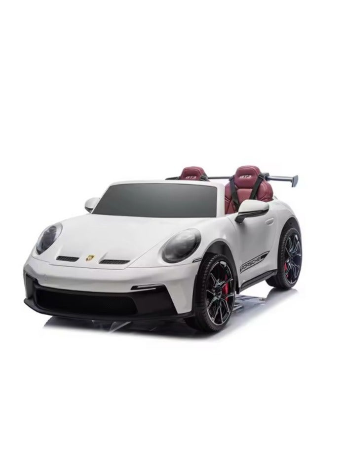 Porsche 911 Ride On 12V 4M White DK-P911 - Image 1