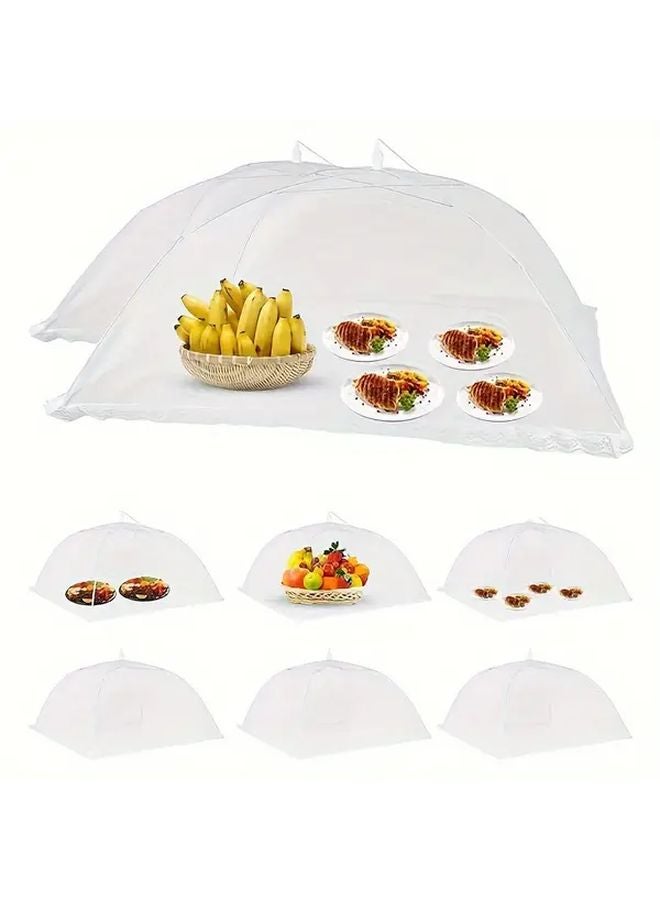 42cm Fine Mesh Food Cover Dustproof Collapsible Storage For Home Outdoor Picnic Camping - Image 2