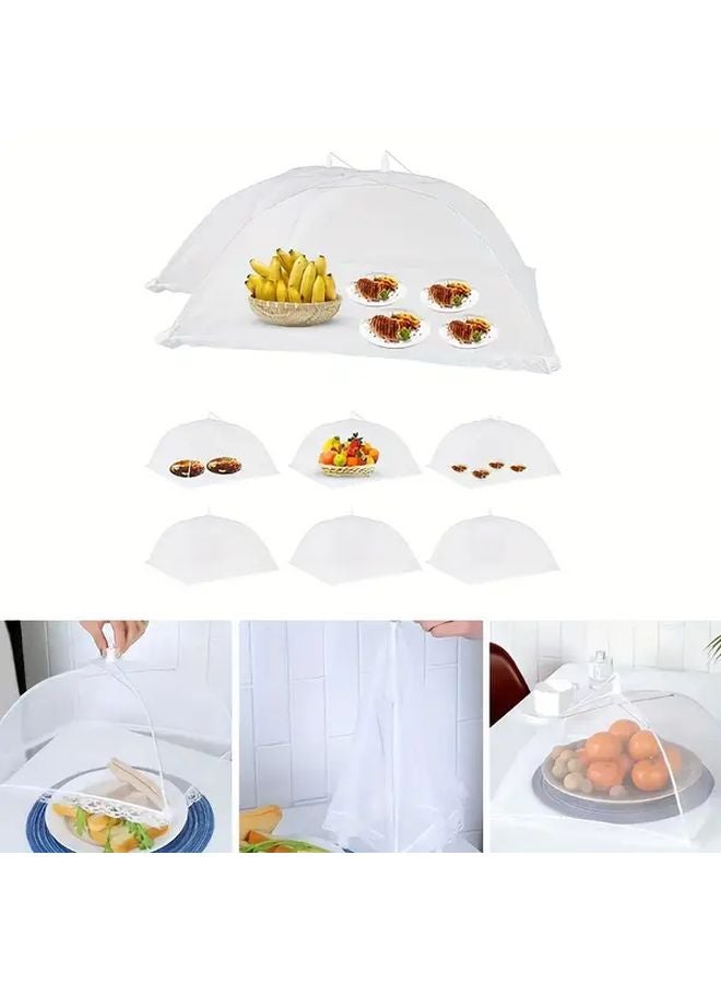 42cm Fine Mesh Food Cover Dustproof Collapsible Storage For Home Outdoor Picnic Camping - Image 3