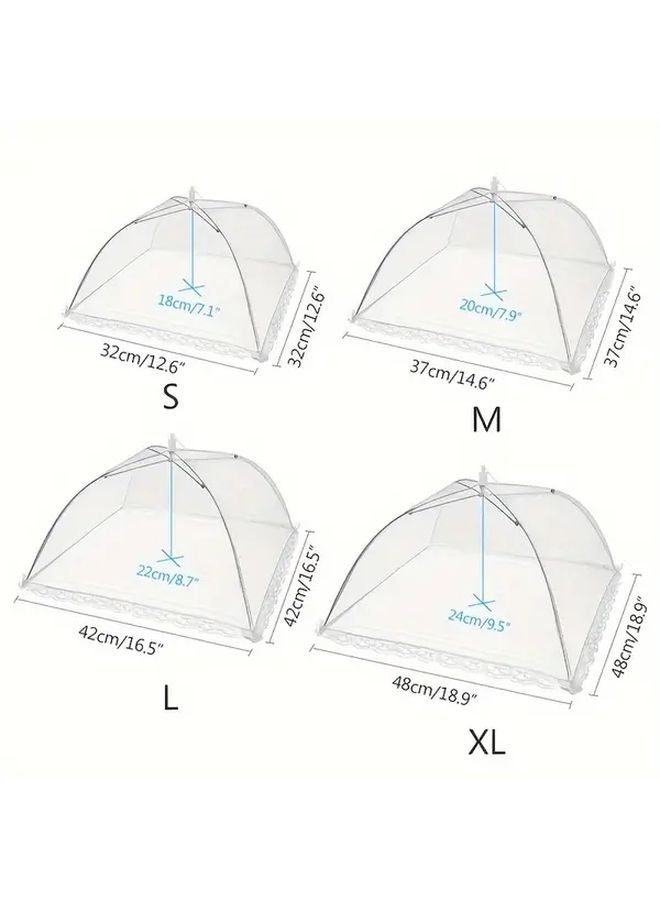 42cm Fine Mesh Food Cover Dustproof Collapsible Storage For Home Outdoor Picnic Camping - Image 5