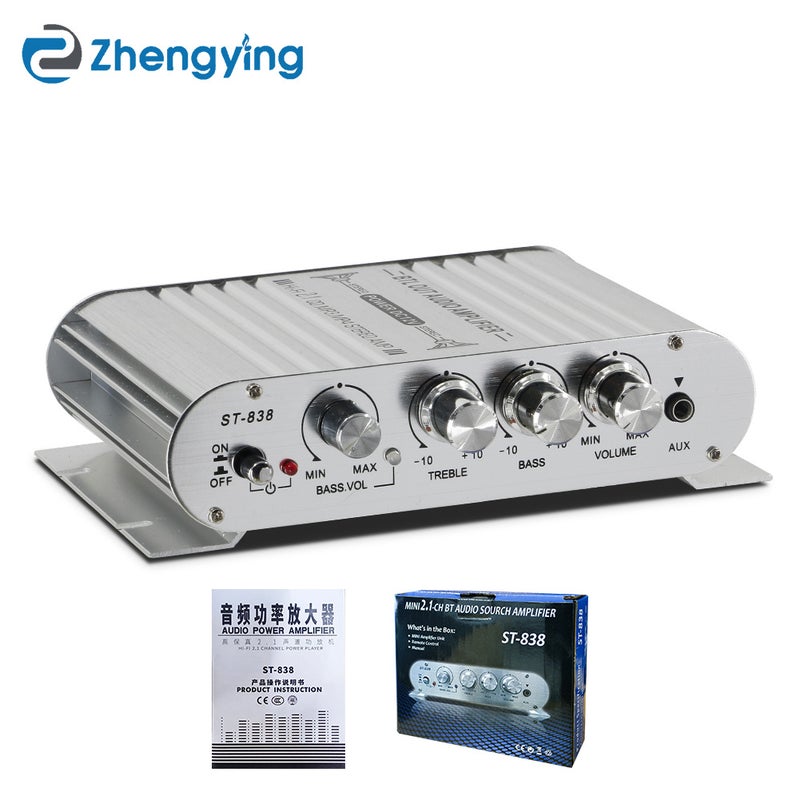 Zhengyin New Subwoofer 2.1 Channel Power Amplifier Car Mp3 Small Power Amplifier - Image 5