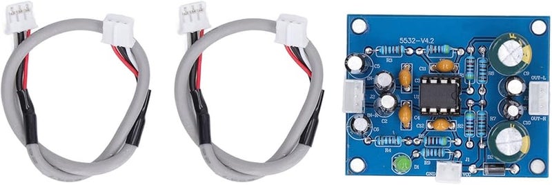 NE5532 Audio Preamplifier Board Single Power Front Preamp For Low Sensitivity Sources - Image 1
