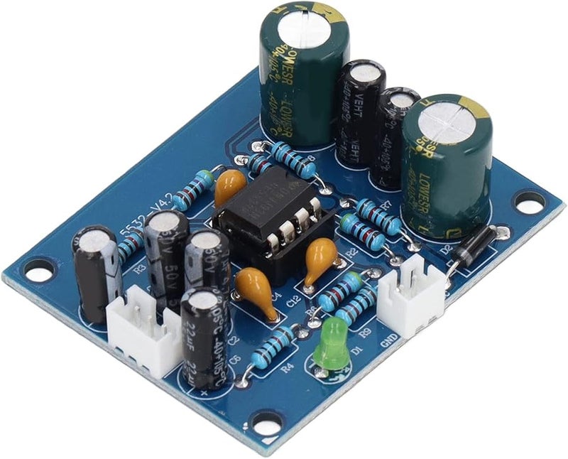 NE5532 Audio Preamplifier Board Single Power Front Preamp For Low Sensitivity Sources - Image 3