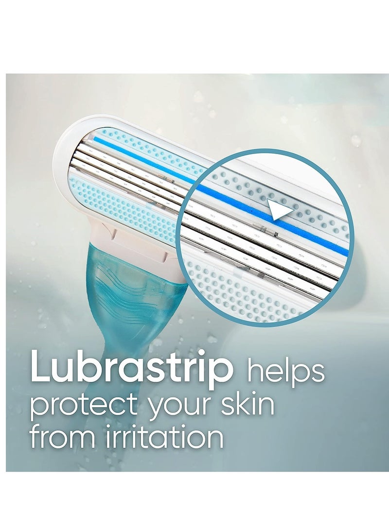 Gillette Venus Smooth Razors for Women, Includes 1 Handle, 6 Razor Blade Refills - Image 5