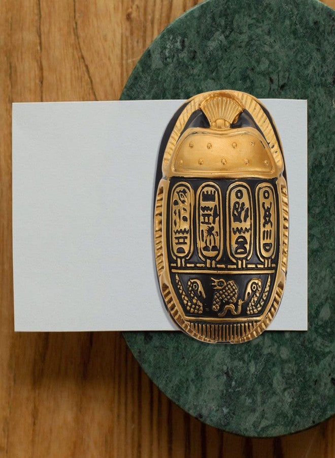 BESPORTBLE Egyptian Scarab Beetle Ancient Egypt Scarab Figurine Desktop Ornament Collectible Figurine Home Decoration for Car Office - Image 4