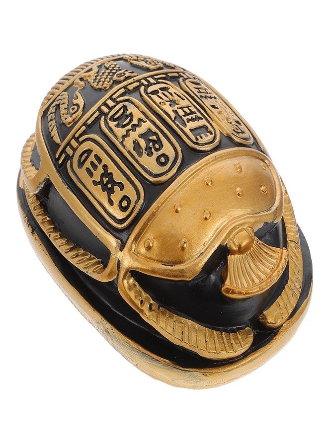 BESPORTBLE Egyptian Scarab Beetle Ancient Egypt Scarab Figurine Desktop Ornament Collectible Figurine Home Decoration for Car Office - Image 1