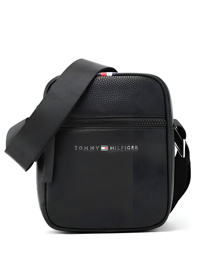 Tommy Hilfiger Plus - Tommy Hilfiger Cross Bag Black Leather - Image 1