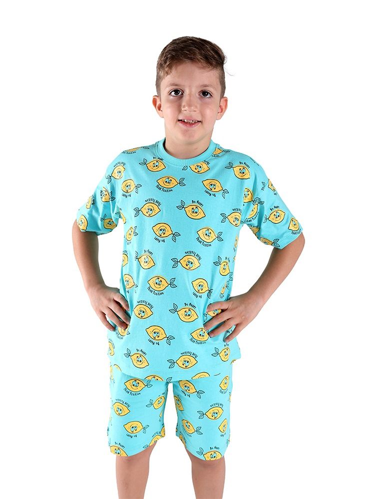 AIKO AIKO-Kids Cute Multicolor Two Piece Pyjama Set-7-8Y  - Image 4