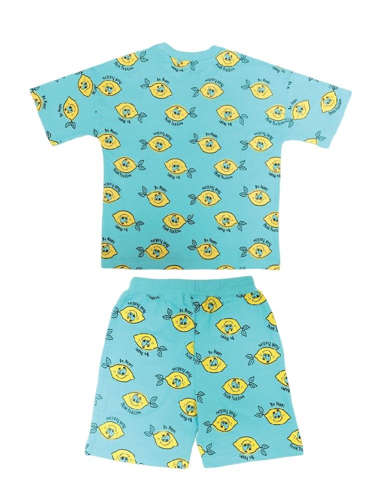 AIKO AIKO-Kids Cute Multicolor Two Piece Pyjama Set-7-8Y  - Image 3