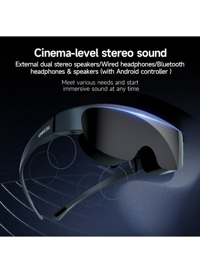 نظارات AR بوضوح IMAX بحجم 400 بوصة | دعم توصيل DP للهاتف | تجربة شاشة عملاقة للألعاب والمكتب - Image 1