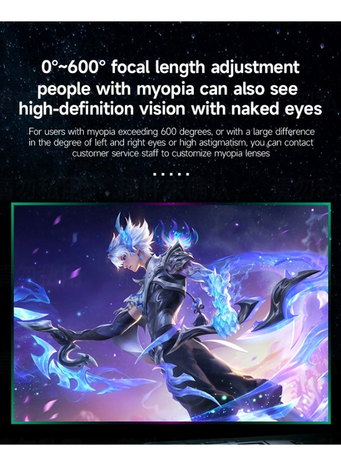 نظارات AR بوضوح IMAX بحجم 400 بوصة | دعم توصيل DP للهاتف | تجربة شاشة عملاقة للألعاب والمكتب - Image 3