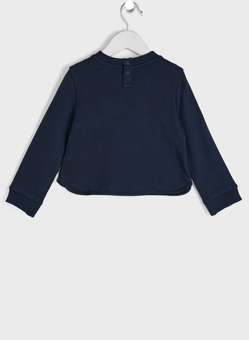 TOMMY HILFIGER Kids Heart Embroidery T-Shirt