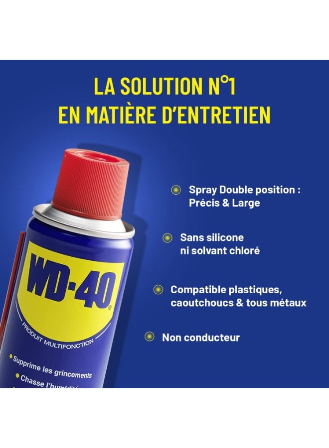 دبليو دي 40 مجموعة بخاخ WD-40 متعدد الاستخدامات، فرشاة سلكية من الفولاذ المقاوم للصدأ ومناشف تنظيف مايكروفايبر - Image 4