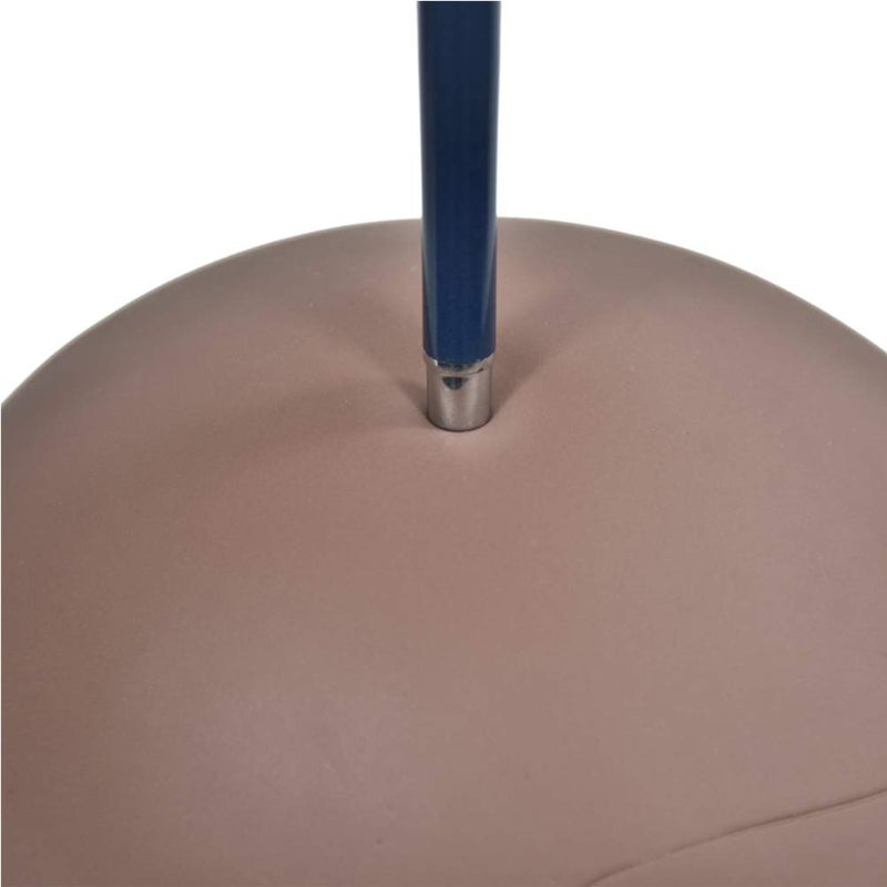 Ba Sha Afro Cosmetology Mannequin Head - Bald Manikin for Wigs Making, Wig Display, Hat and Glasses Display With Free Clamp - Image 4