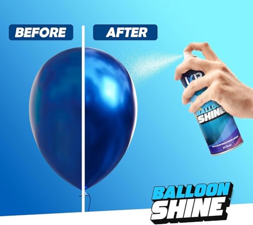ixirpro Balloon Shine Spray (16.9 oz) No Need Towel or Gloves, Instant High Shine Gloss Brite Balloons for Party Decoration for Ultra Lasting, Shine Balloon Spray Upgraded Formula - Image 3