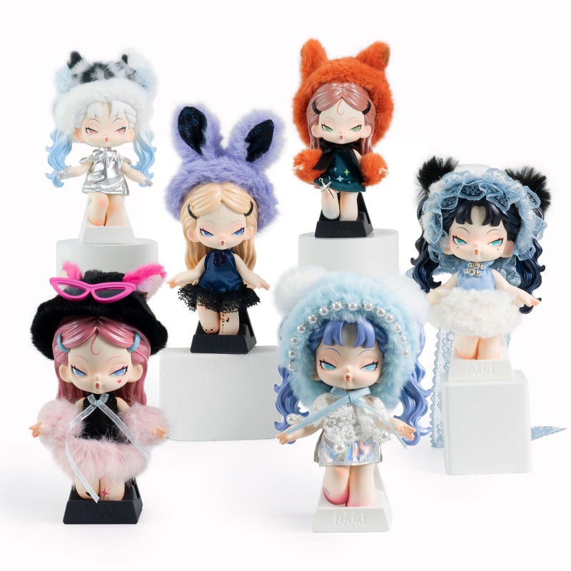 BEEMAI Nami Midnight Disco Series 6Box Set Set of 6 No Repeat Blind Box Cute Figures Collectible Birthday Gifts - Image 3