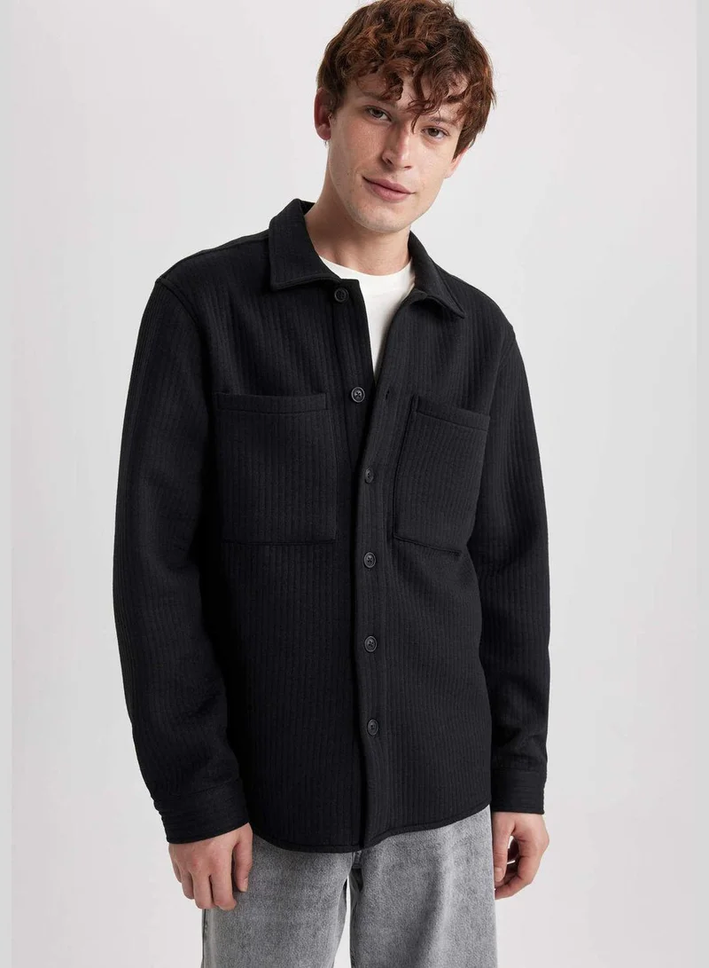 DeFacto Man Woven Overshirt