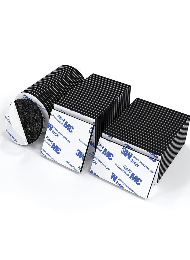 تودي جي هو 60pcs الثقيلة على الوجهين وسادة لاصقة ، رغوة الشريط المستخدمة في الجدار ، تركيب الشريط ، والسيارات والديكور المنزلي ، لا بقايا ، ماء تركيب الشريط ، مع التصاق قوي ( أسود 20 مربع + 20 جولة + 20 مستطيل ) - Image 1