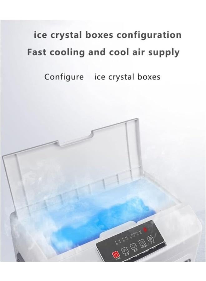 EasyLife 2 Pieces Ice Box Air Conditioner Fan Ice Crystal Box Cooling Fan Refrigeration  - Image 3
