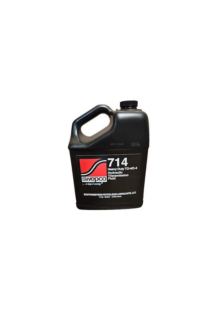 Swepco 714 Hydraulic Transmission Fluid Type TO4C4 30wt Gal - Image 1