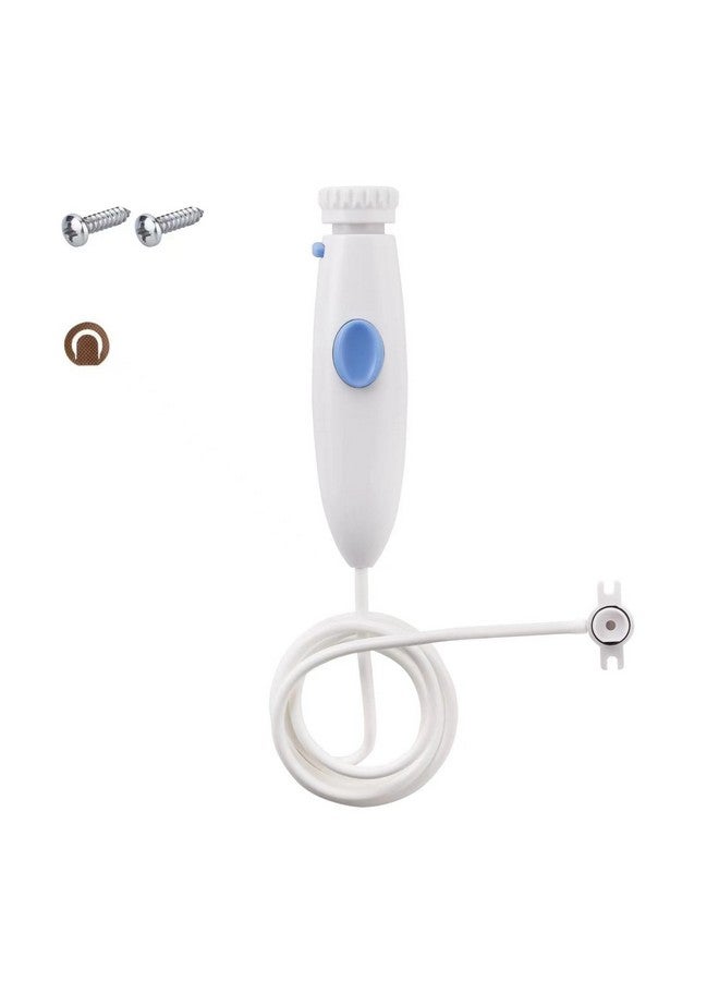 Oralphi Replacement Hose and Handle Parts Compatible with Waterpik Water Flosser WP-100 WP-140 WP-150 WP-900 Series Oral Irrigator, Plastic Handle, Oral Hygiene Accessories (Pause Button) - Image 1