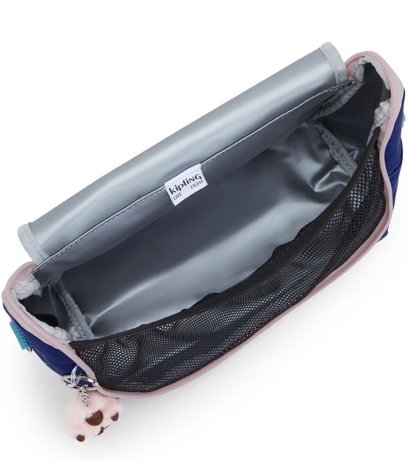 kipling New Kichirou Large Unisex Lunchbox (With Trolley Sleeve) - Solar Navy C - Image 3